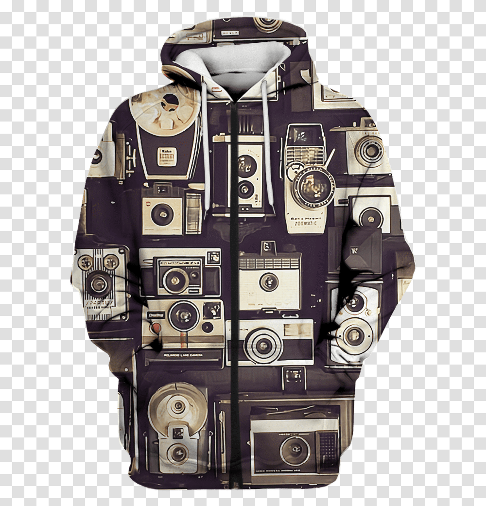 Hoodie Apparel Hoodie, Camera, Electronics, Wristwatch, Clothing Transparent Png