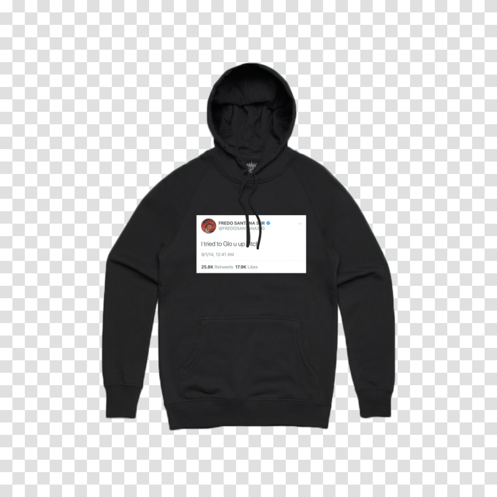 Hoodie Black Lean Cup Glo Gang Supreme X North Face Box Logo, Clothing, Apparel, Sweatshirt, Sweater Transparent Png