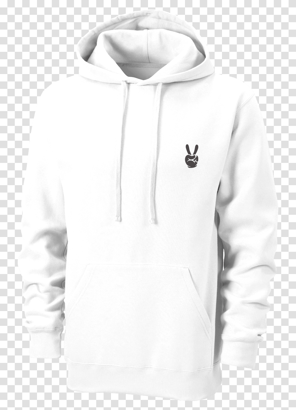 Hoodie Clipart Free White Hoodie, Clothing, Apparel, Sweatshirt, Sweater Transparent Png