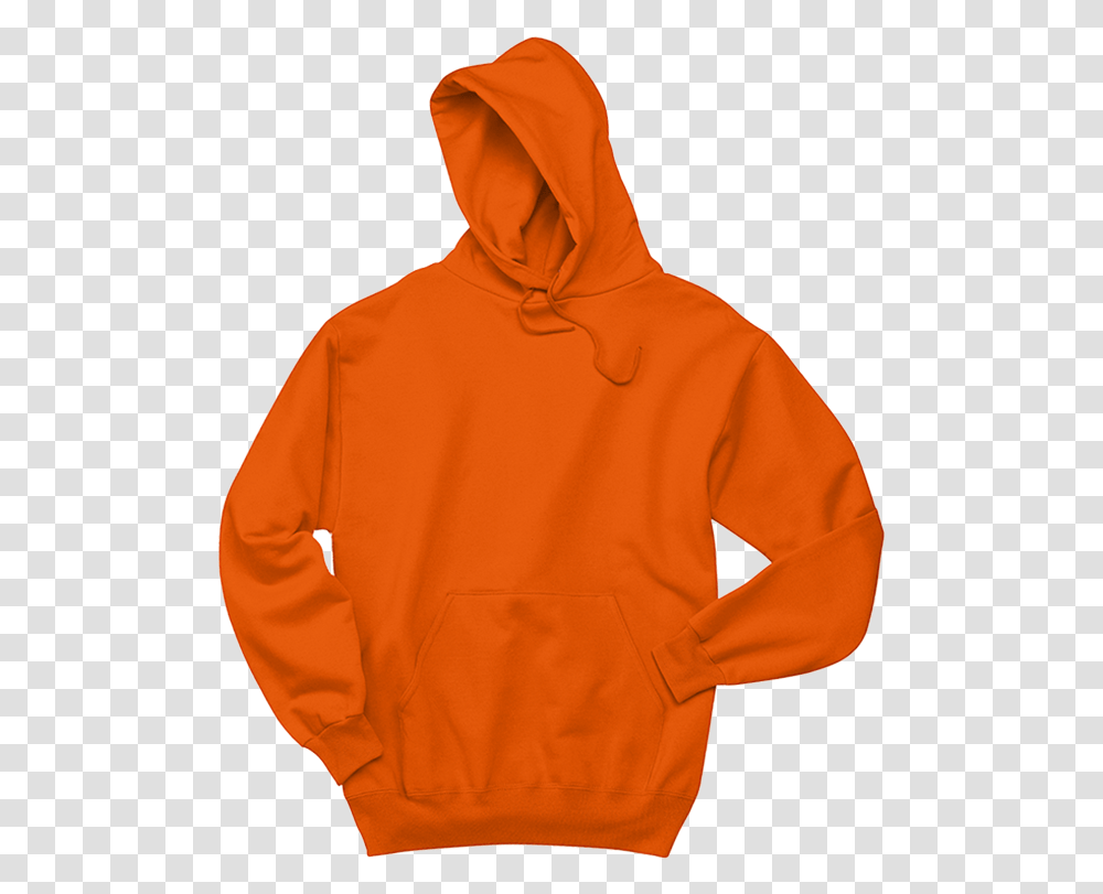 Hoodie Clipart Sweatshirt Orange Zip Hoodie, Clothing, Apparel, Sweater Transparent Png