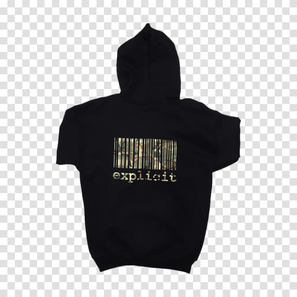 Hoodie Noir Camo Explicit Shop, Apparel, Sweatshirt, Sweater Transparent Png