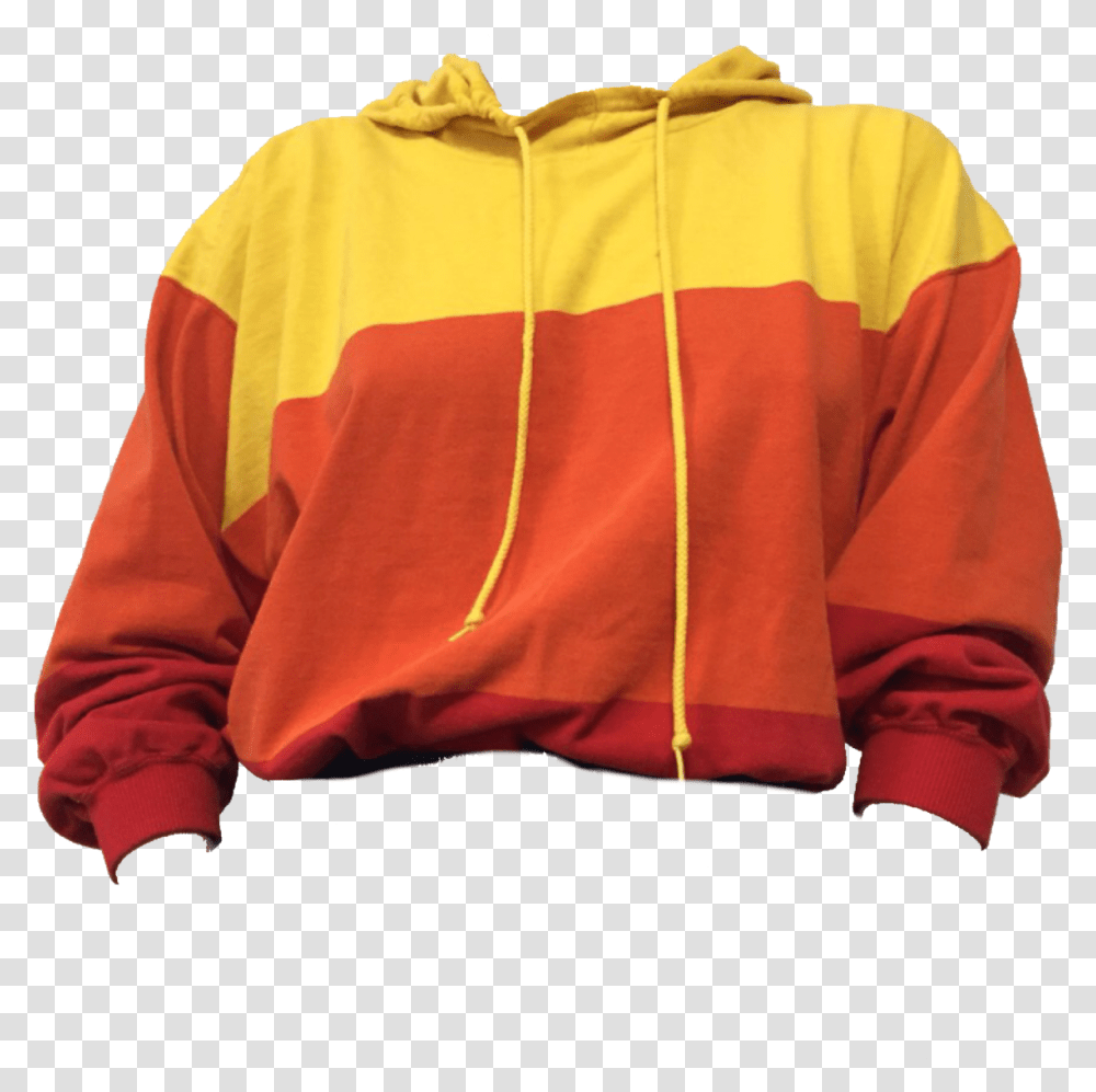 Hoodie Orange Shirt Red And Yellow Hoodie, Apparel, Sweatshirt, Sweater Transparent Png