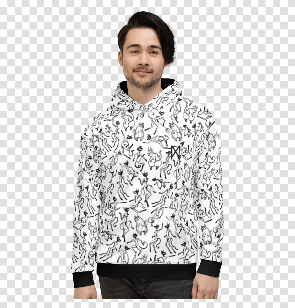 Hoodie Template, Apparel, Person, Human Transparent Png