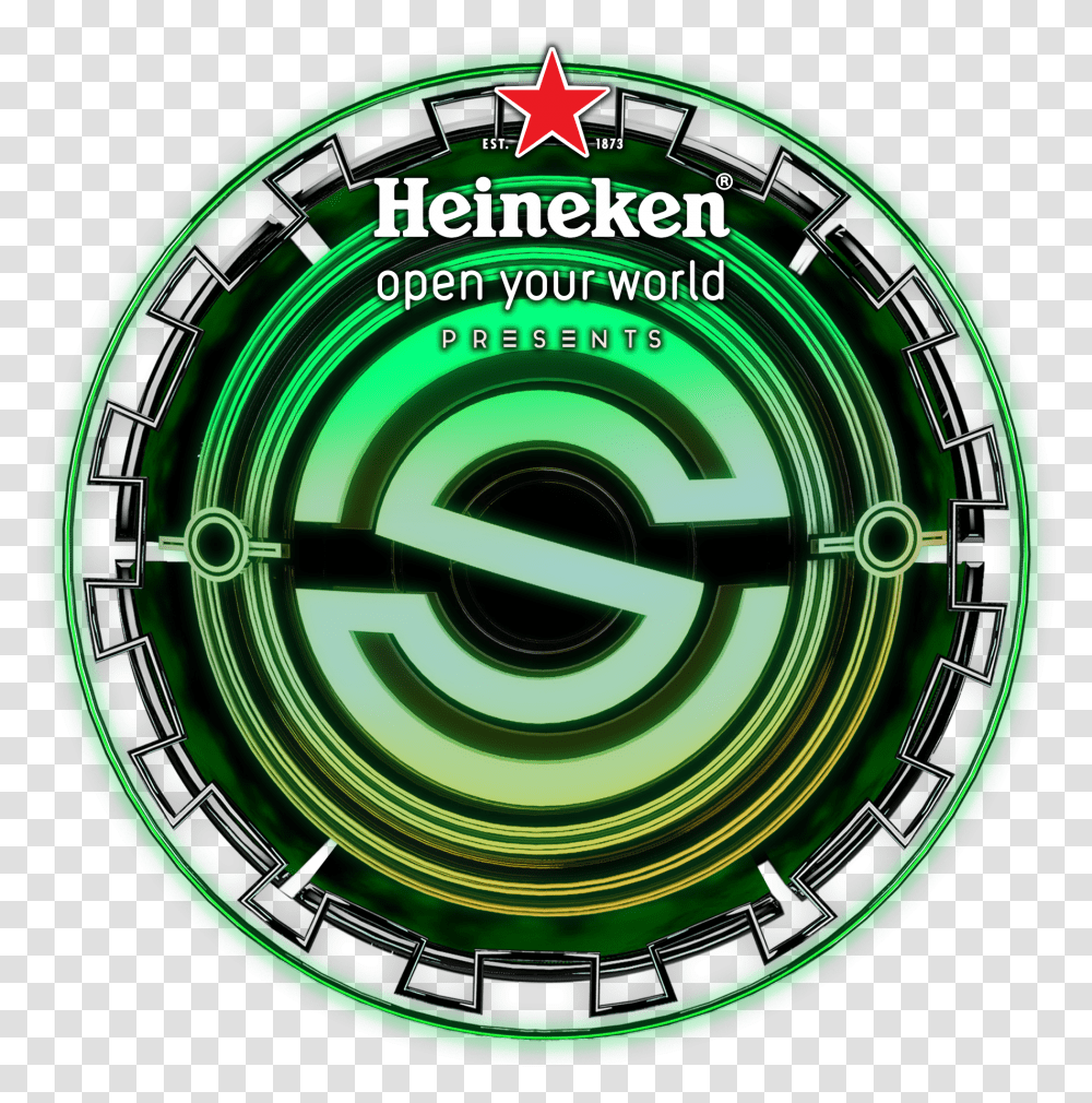 Hoofdesignth Heineken Logo, Symbol, Wheel, Machine, Tire Transparent Png