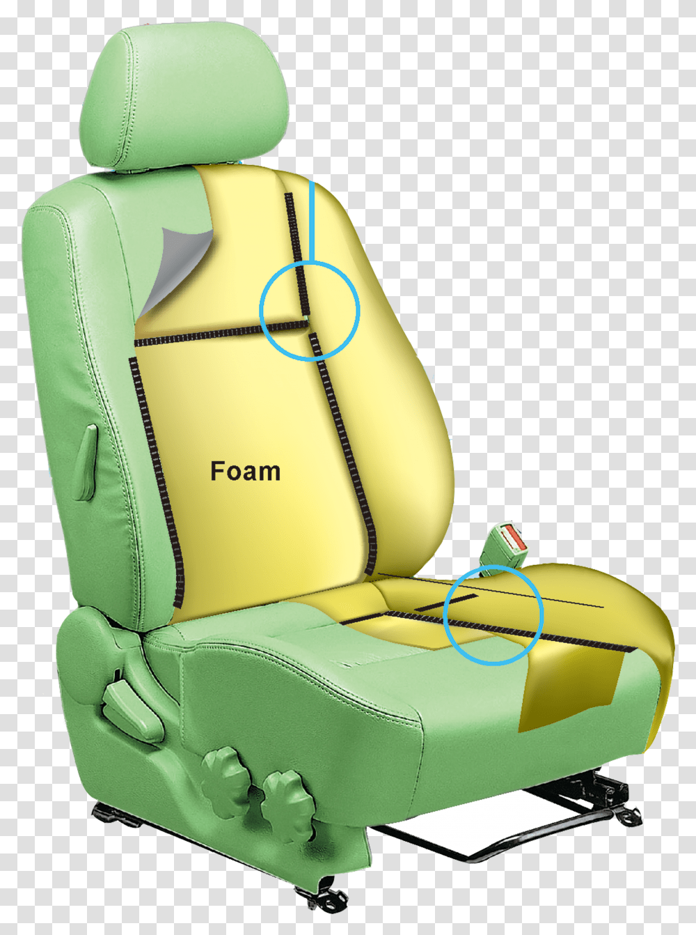 Hook And Loop Seat Covers Transparent Png