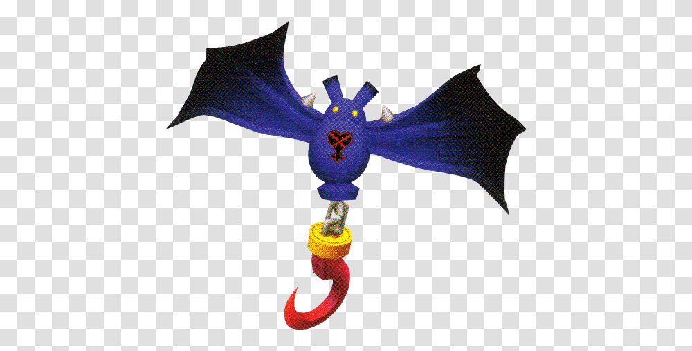 Hook Bat Kingdom Hearts Wiki The Kingdom Hearts Encyclopedia Kingdom Hearts Heartless Hook Bat, Cross, Symbol, Animal, Firefly Transparent Png