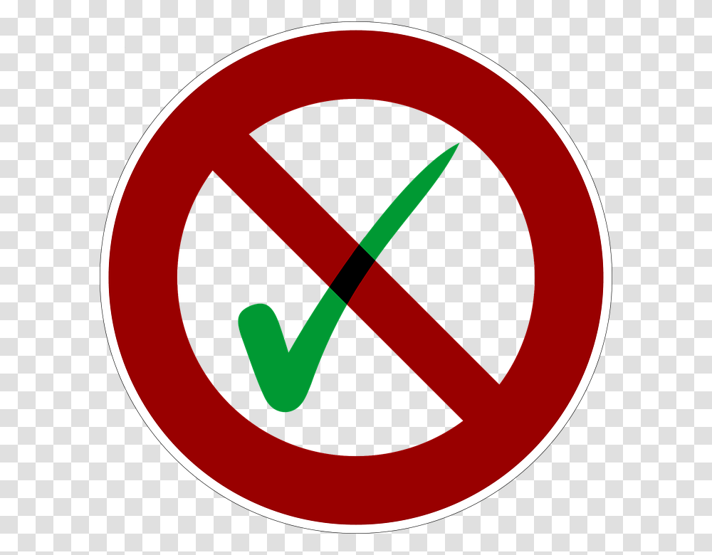 Hook Check Mark Whatsapp Ban Say No To Smoke, Sign, Road Sign, Logo Transparent Png