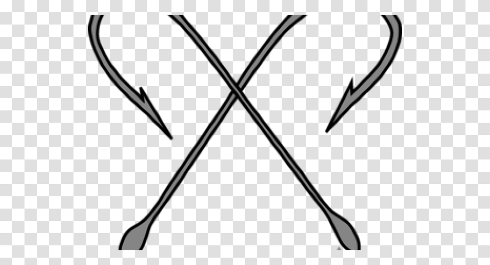 Hook Clipart Fish Hook, Oars, Bow, Paddle, Triangle Transparent Png