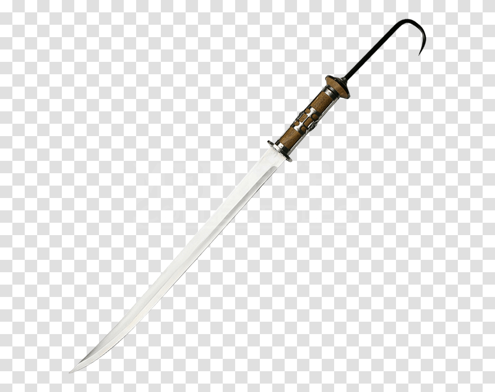 Hook Handle Pirate Sword, Weapon, Weaponry, Blade, Letter Opener Transparent Png
