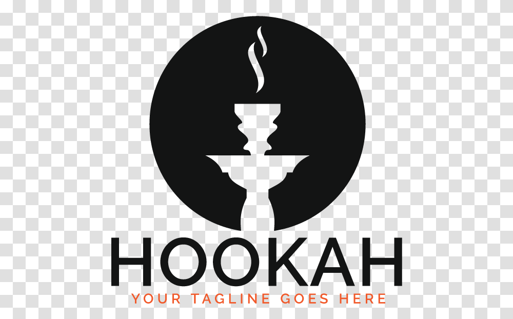 Hookah Logo Design Emblem, Poster, Advertisement, Light, Text Transparent Png