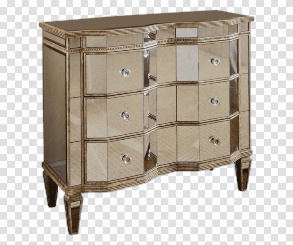 Hooker Mirrored Chest Fancy Chest Of Drawers, Furniture, Dresser, Cabinet, Crib Transparent Png