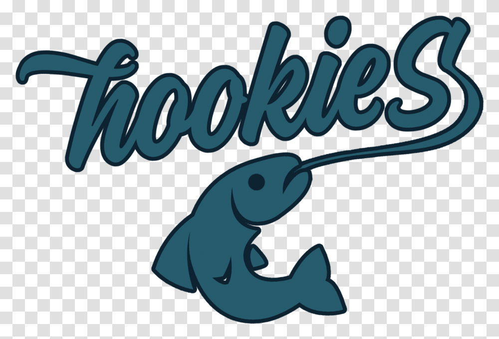 Hookies Logo Logodix Hookies Logo, Animal, Sea Life, Fish, Text Transparent Png
