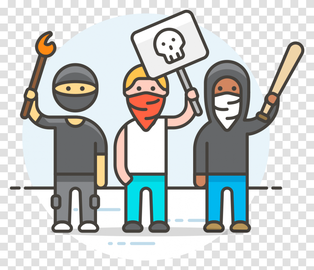 Hooligans Gang Free Icon Of Stream Line Ux Pack Gang Icon, Crowd, Cricket, Sport, Sports Transparent Png