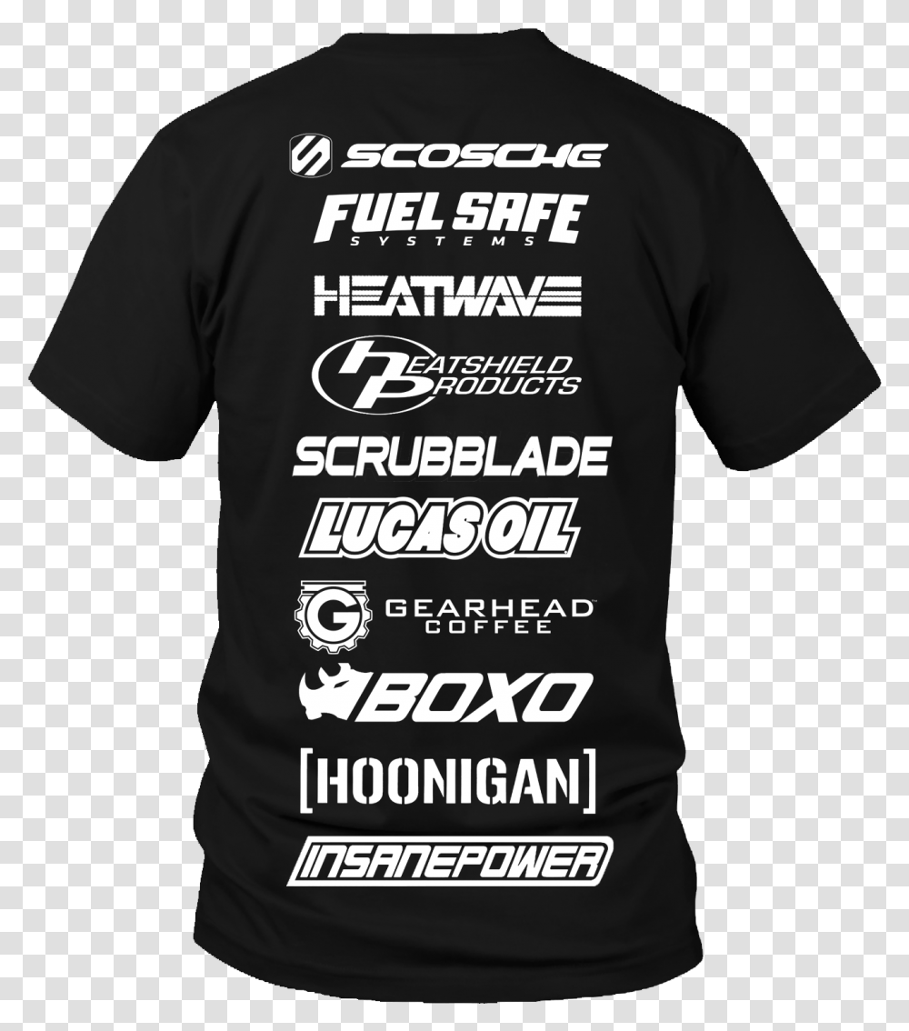 Hoonigan Racing Division, Apparel, T-Shirt, Person Transparent Png