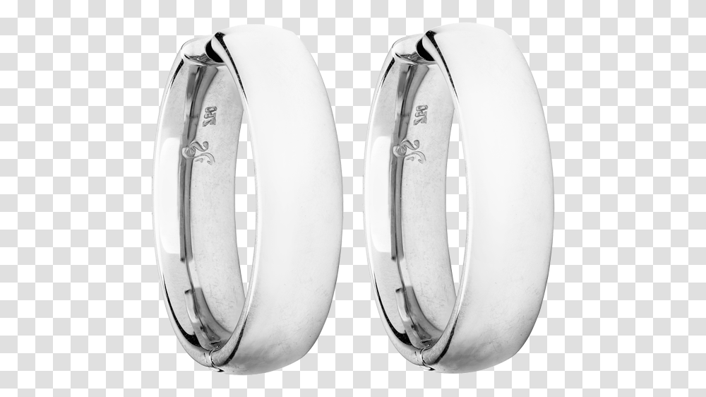 Hoop Earring Classics In White Gold Earrings, Mouse, Hardware, Computer, Electronics Transparent Png