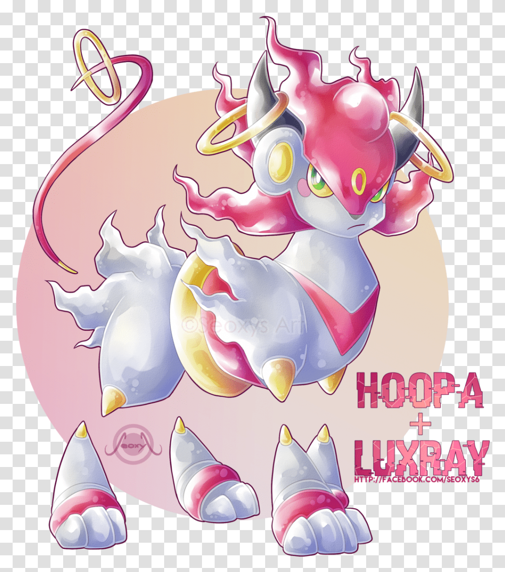 Hoopa Luxray Pokemon Fusion Hoopa, Birthday Cake, Dessert, Food, Astronomy Transparent Png
