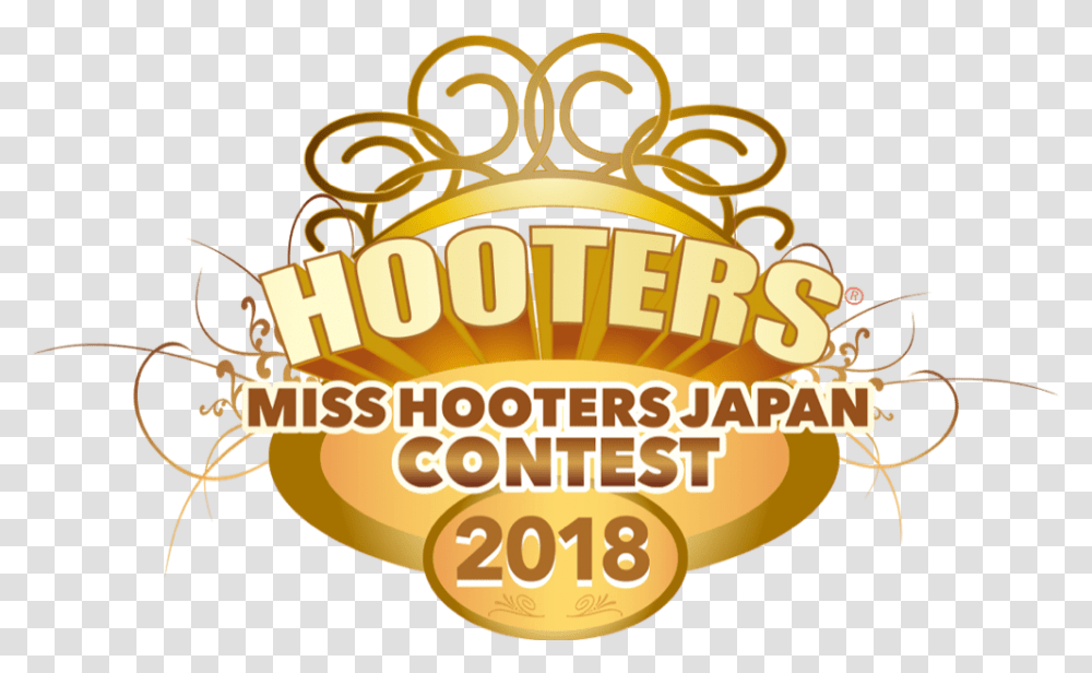 Hooters Miss Hooters Japan Contest Download Illustration, Label, Word, Logo Transparent Png