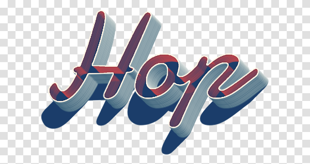 Hop 3d Letter Name Calligraphy, Alphabet Transparent Png