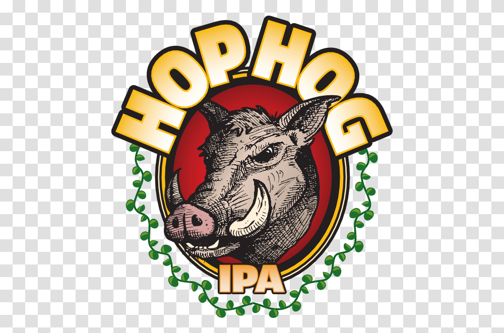 Hop Hog Ipa Logo Download Language, Symbol, Text, Emblem, Badge Transparent Png