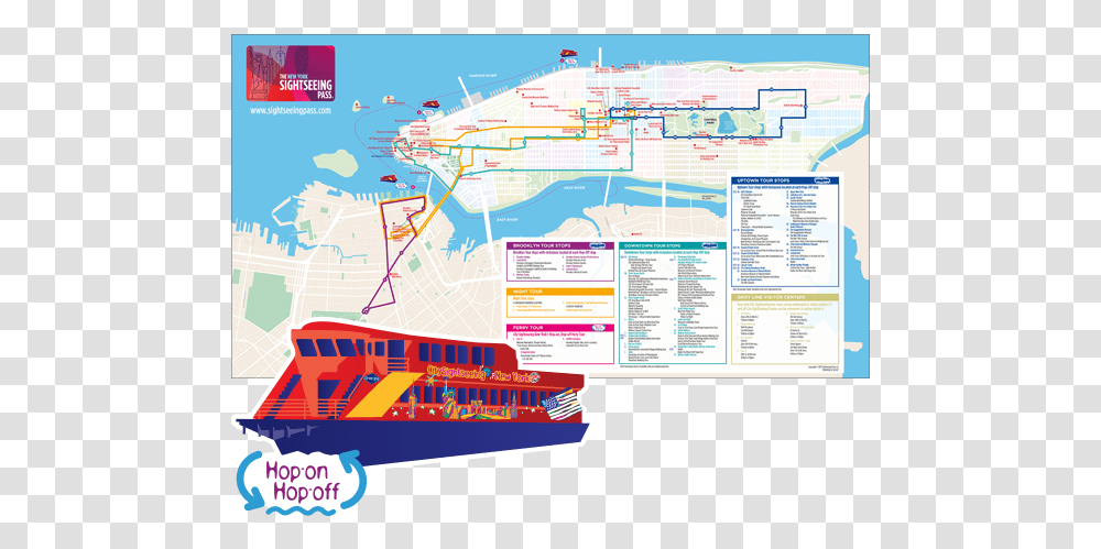 Hop On Hop Off New York Sightseeing Pass, GPS, Electronics, Transportation, Vehicle Transparent Png