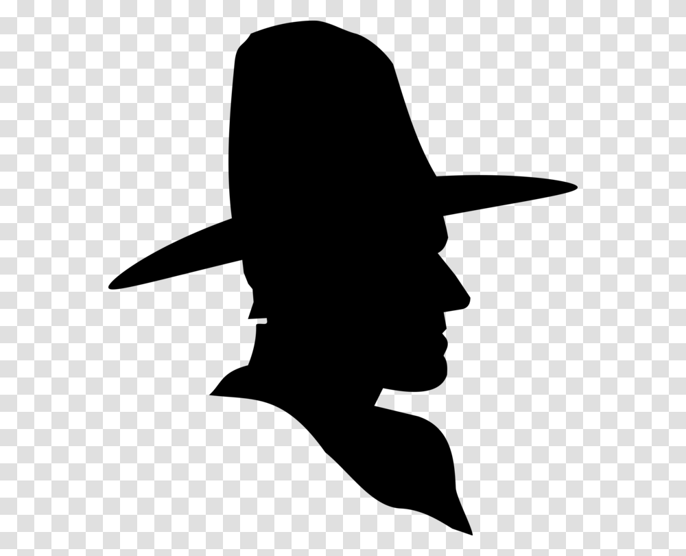 Hopalong Cassidy Silhouette Cowboy Western Download Free, Gray, World Of Warcraft Transparent Png