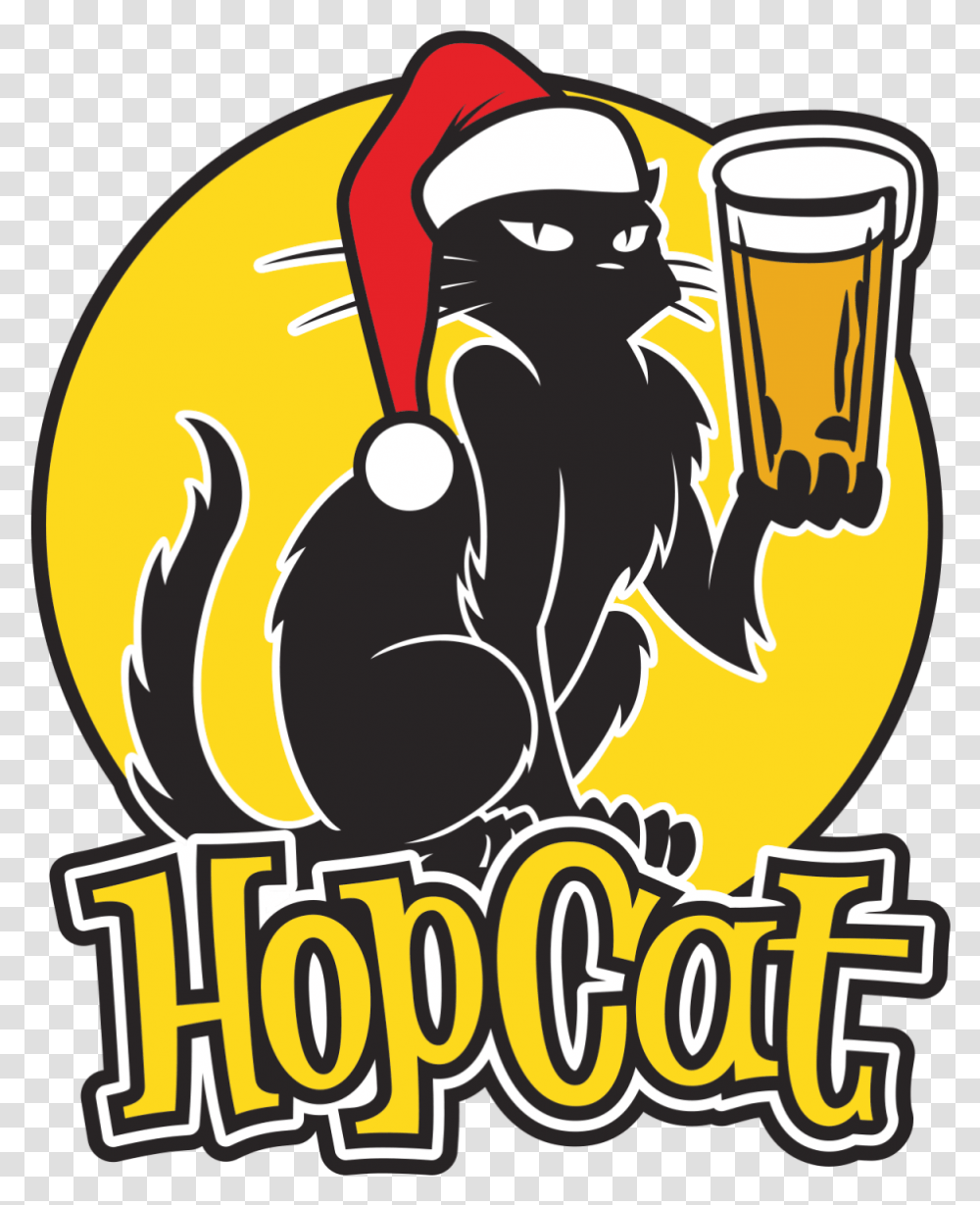 Hopcat Christmas Brewery Logos Wine And Spirits Ann Arbor Hopcat Port St Lucie, Beer, Alcohol, Beverage, Drink Transparent Png