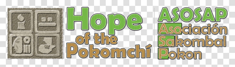 Hope Of The Pokomchi Asosap Logo Cartoon, Alphabet, Number Transparent Png