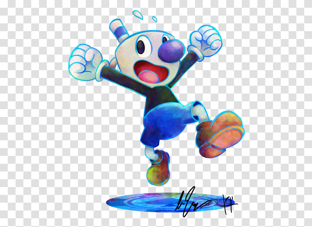 Hope There's A Cuphead Version On Here Mario And Luigi Dream Team Art, Toy, Light, Alien Transparent Png
