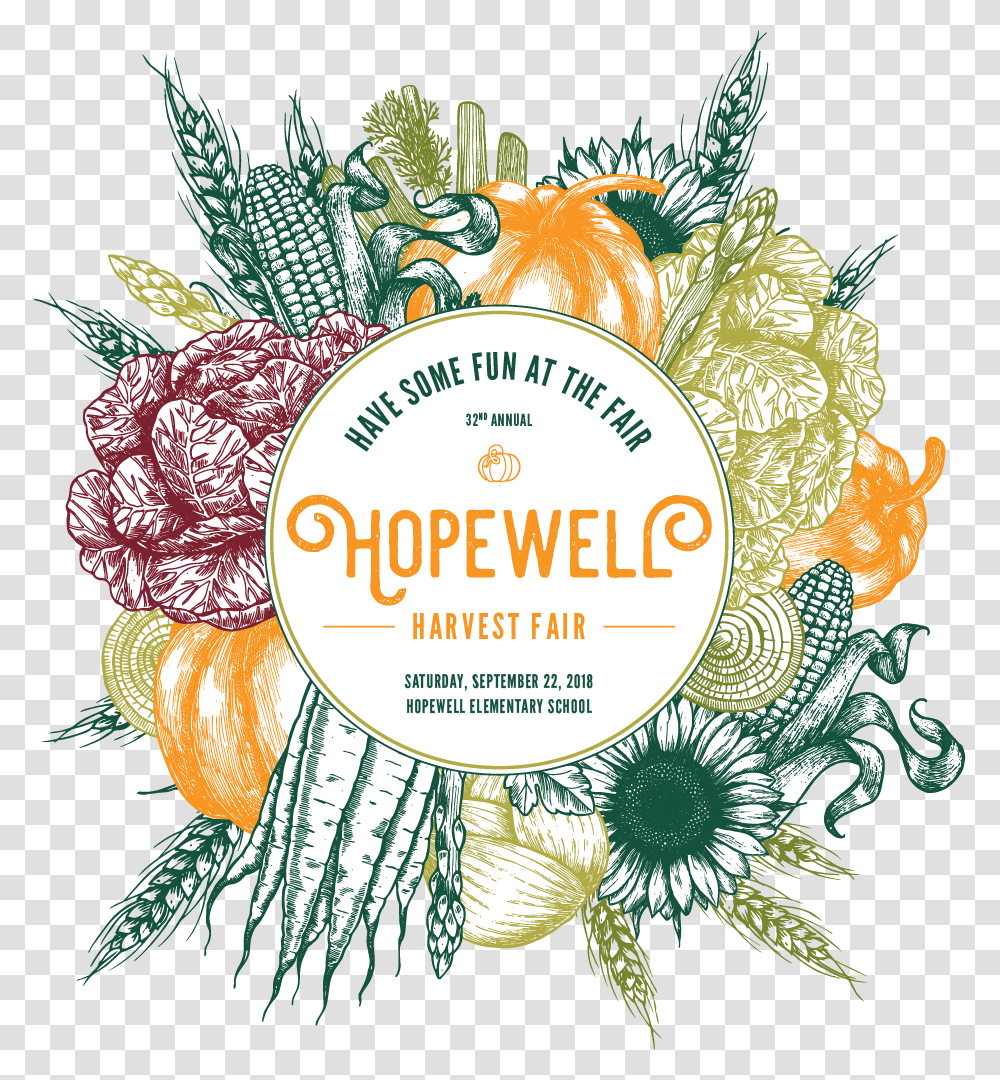 Hopewell Harvest Fair 2019, Plant, Label Transparent Png