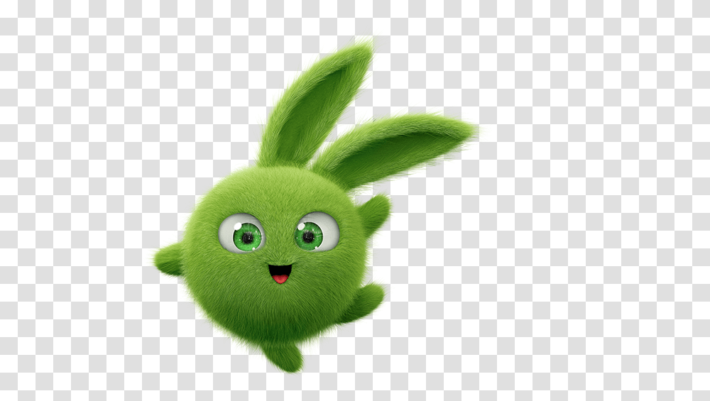 Hopper Sunny Bunnies, Green, Toy, Animal, Rodent Transparent Png