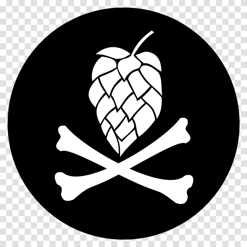 Hops And Crossbones Beer CoasterClass Thee Michelle Gun Elephant, Plant, Food, Fruit, Flower Transparent Png