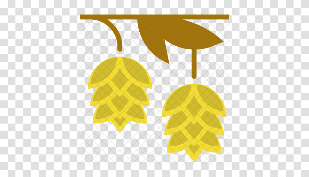 Hops Icon Clip Art, Clothing, Apparel, Text, Gold Transparent Png