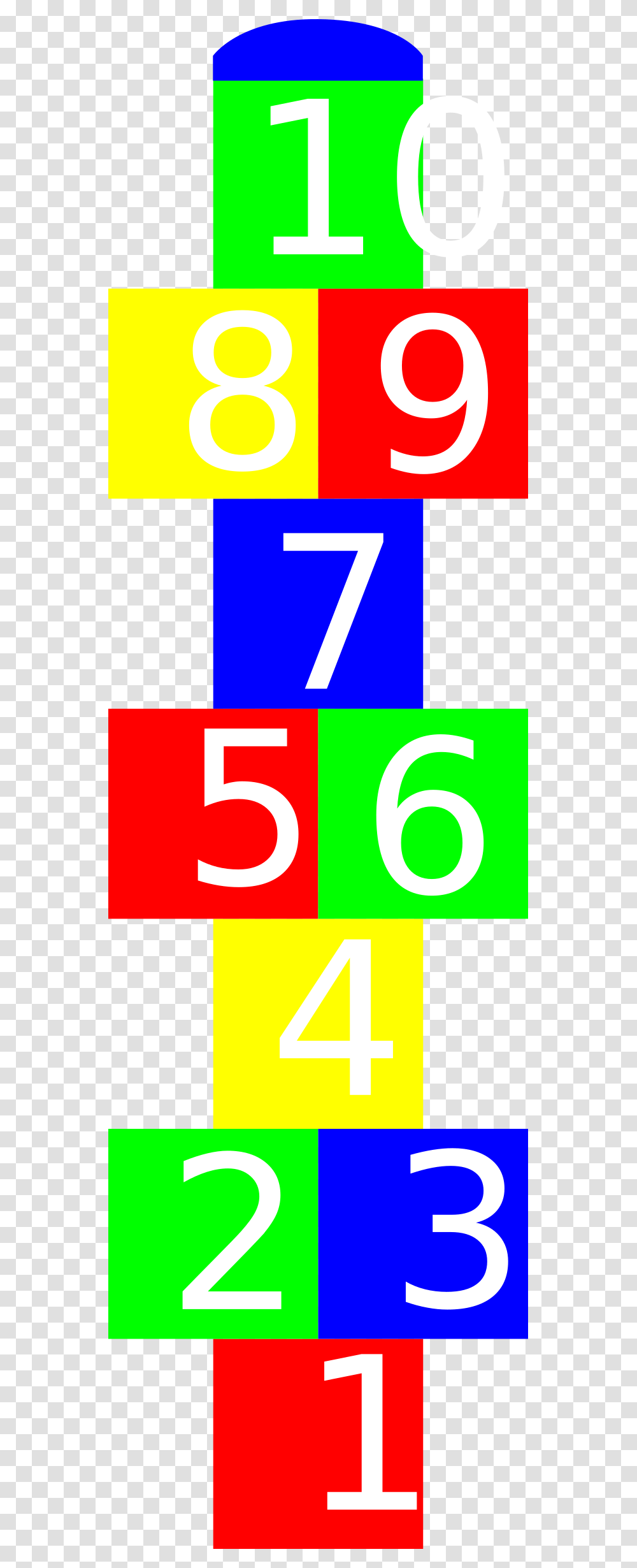 Hopscotch Clipart Image Group, Number, Alphabet Transparent Png