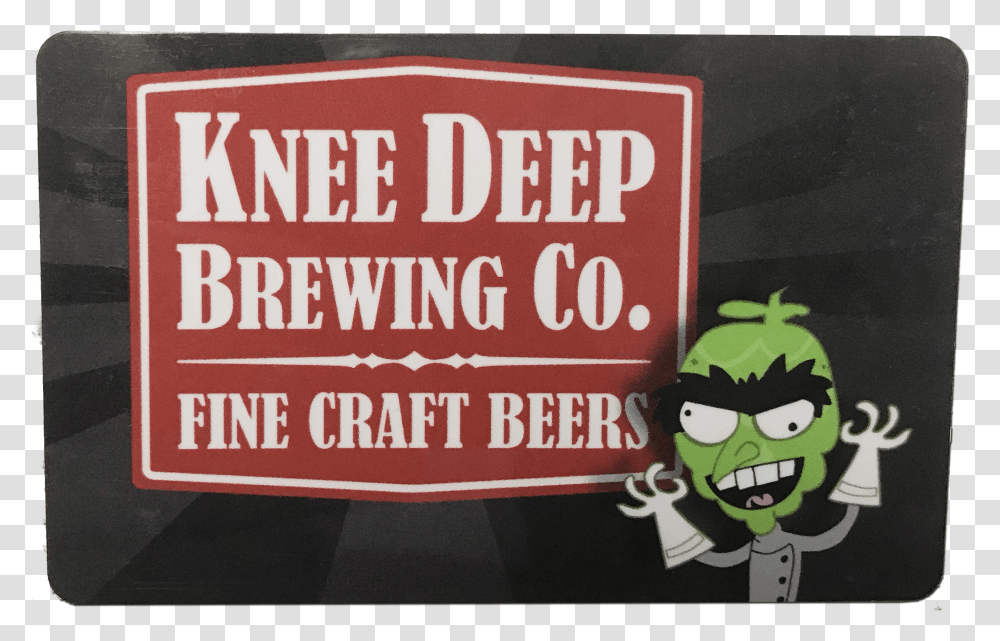 Hoptologist Dipa Knee Deep Brewing Company, Label, Sticker, Banner Transparent Png