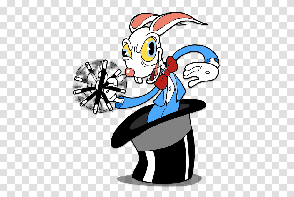 Hopus Pocus Cuphead Wiki Fandom Powered, Person, Performer, Magician, Face Transparent Png