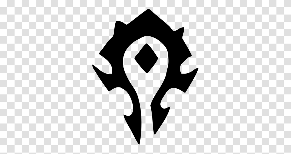 Horde Icon Vector Design Ideas, Gray, World Of Warcraft Transparent Png