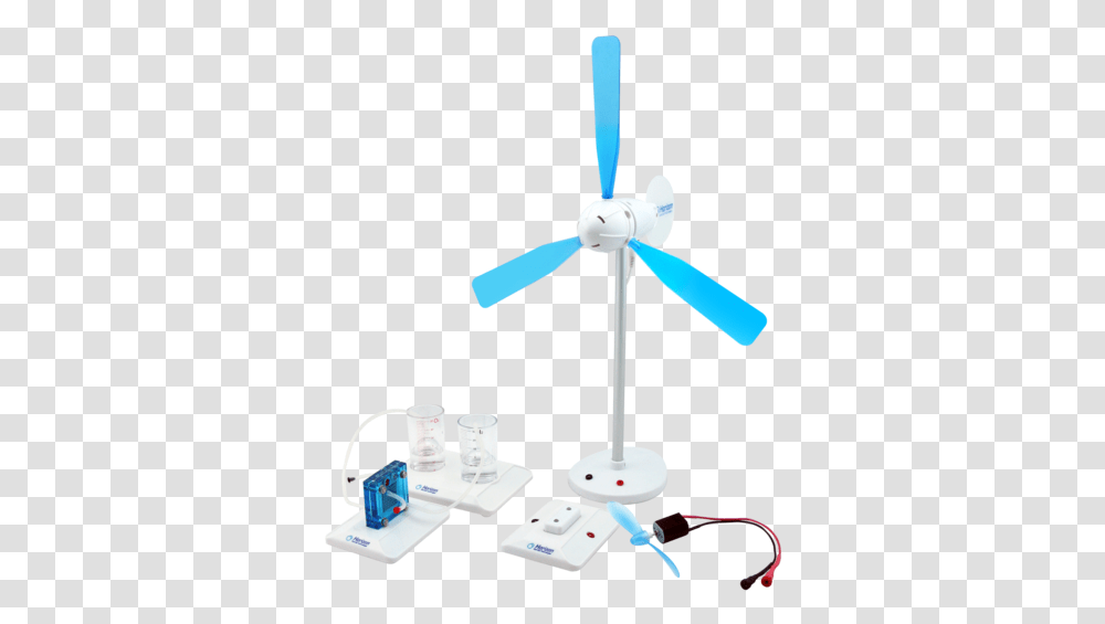 Horizon Wind To Hydrogen Science Kit Horizon Fuel Cell Technologies Wind, Machine, Engine, Motor, Turbine Transparent Png