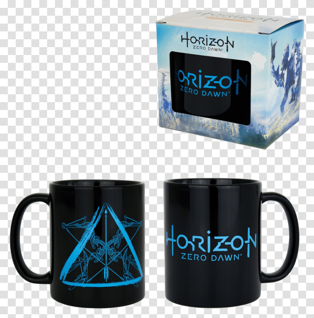 Horizon Zero Dawn Logo, Coffee Cup, Box Transparent Png