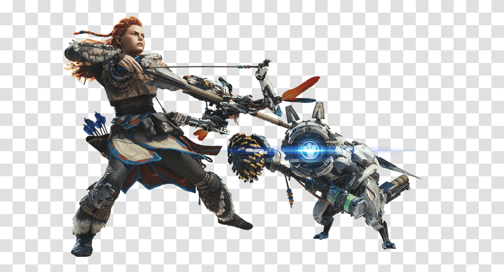 Horizon Zero Dawn Mhw, Person, Human, Leisure Activities, Gun Transparent Png