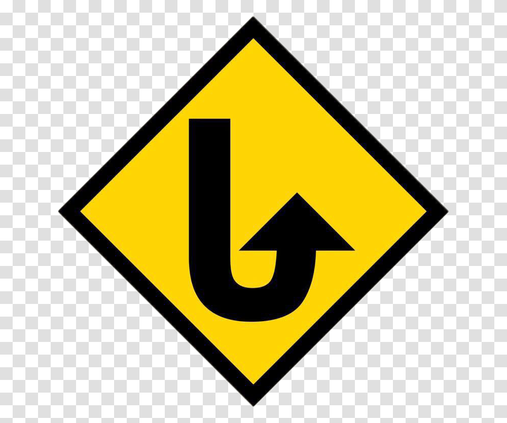 Horizontal Alignment Symbol Signs, Road Sign Transparent Png