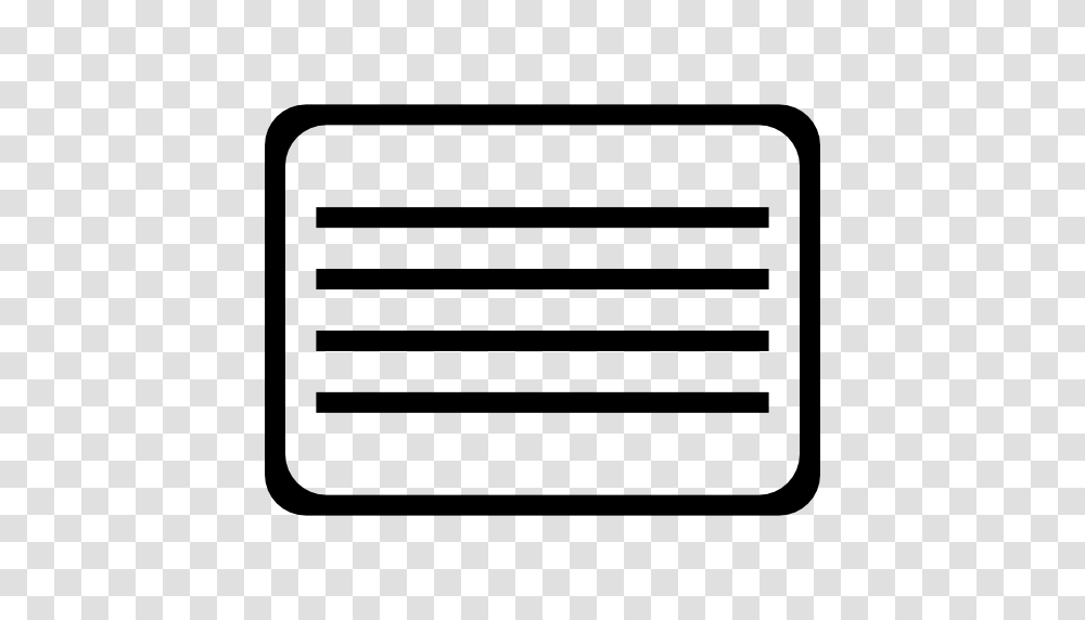 Horizontal Rectangle With Text Lines, Label, Sticker, Sign Transparent Png