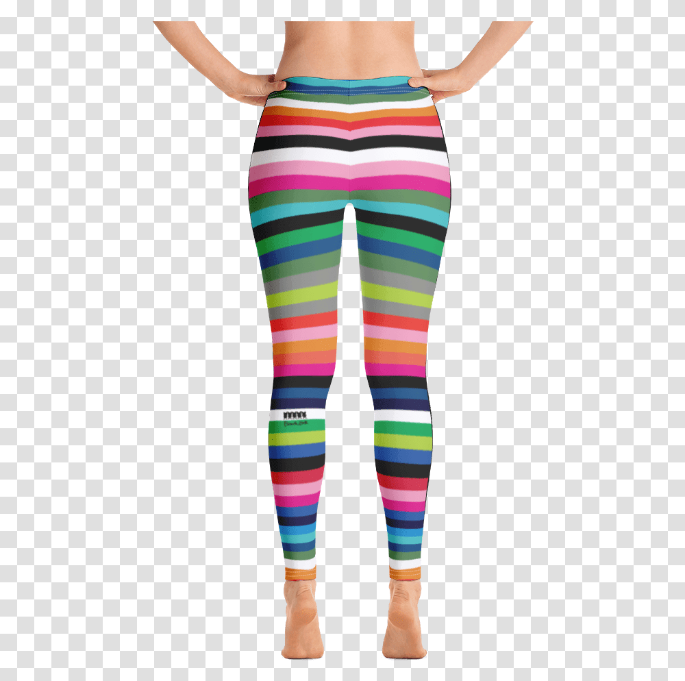 Horizontal Striped Pants, Apparel, Tights, Person Transparent Png