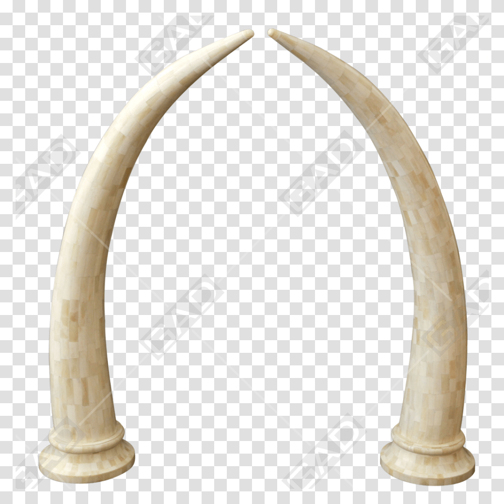 Horn Arch, Sink Faucet, Arrow, Ivory Transparent Png