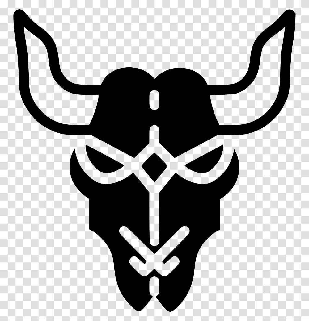 Horn Clipart Cow Skull Portable Network Graphics, Stencil, Emblem Transparent Png