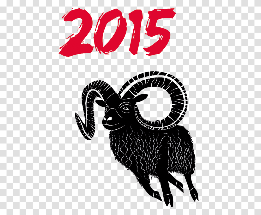 Horn Clipart Sheep Horn New Year 2014 Painter Painting Billboard, Mammal, Animal, Wildlife, Goat Transparent Png