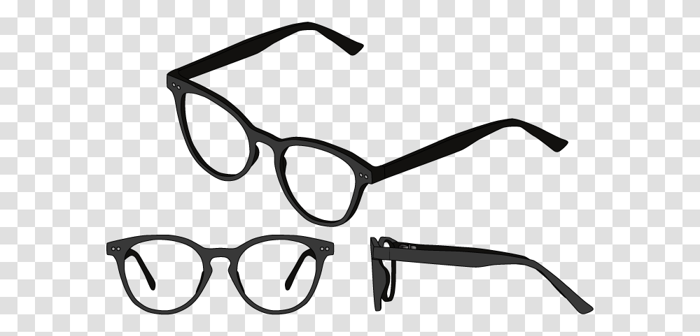 Horn Rim Frames Glasses, Accessories, Accessory, Weapon, Weaponry Transparent Png