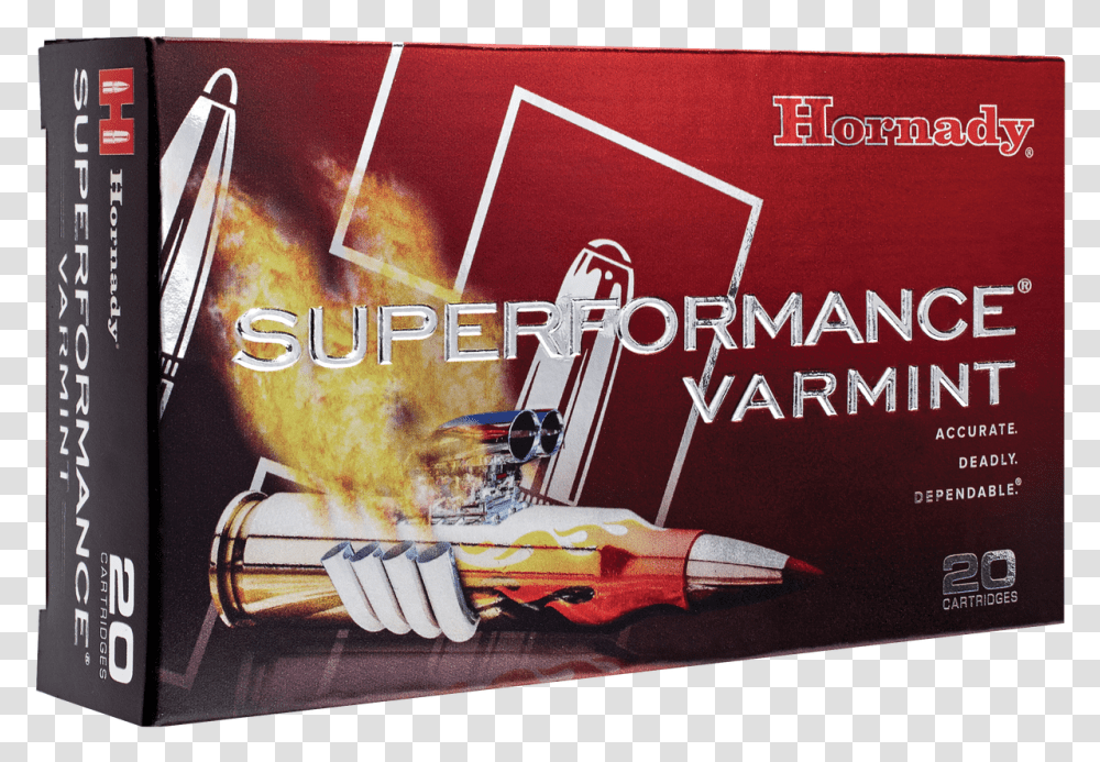 Hornady 204 Ruger Ammunition Superformance Varmint Hornady 204 Superformance, Advertisement, Poster, Flyer, Paper Transparent Png