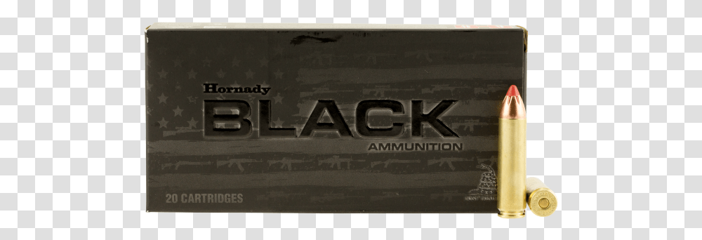 Hornady 82246 Black 450 Bushmaster 250 Bushmaster, Text, Word, Weapon, Alphabet Transparent Png