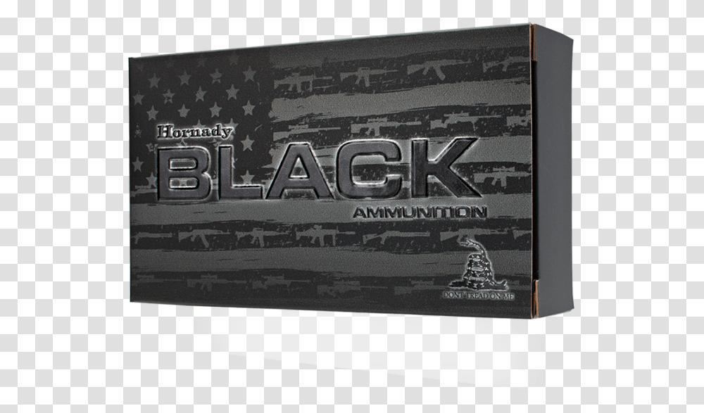 Hornady Black 556 Sbr, Weapon, Label, Blade Transparent Png