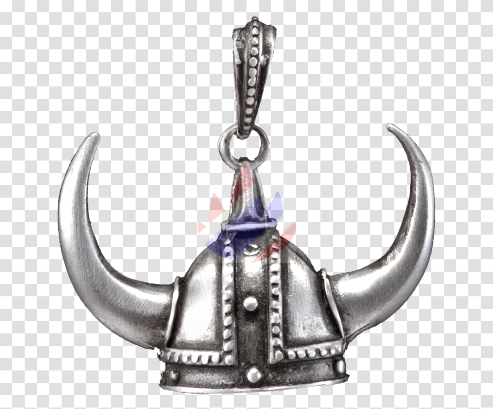 Horned Viking Helmet Horns Hornhelmet Schardana Locket, Smoke Pipe, Pottery, Hook, Silver Transparent Png